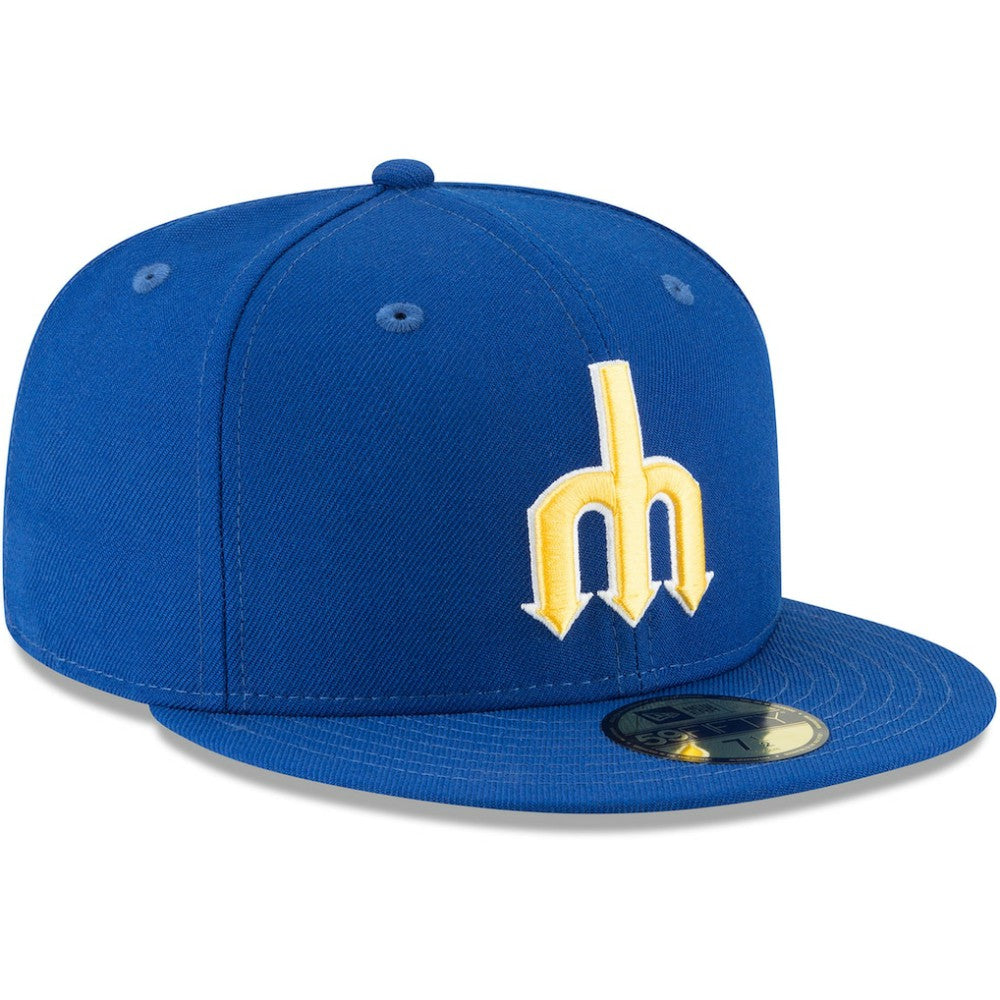 Seattle Mariners Cooperstown Collection Wool 59FIFTY Fitted Hat Blue