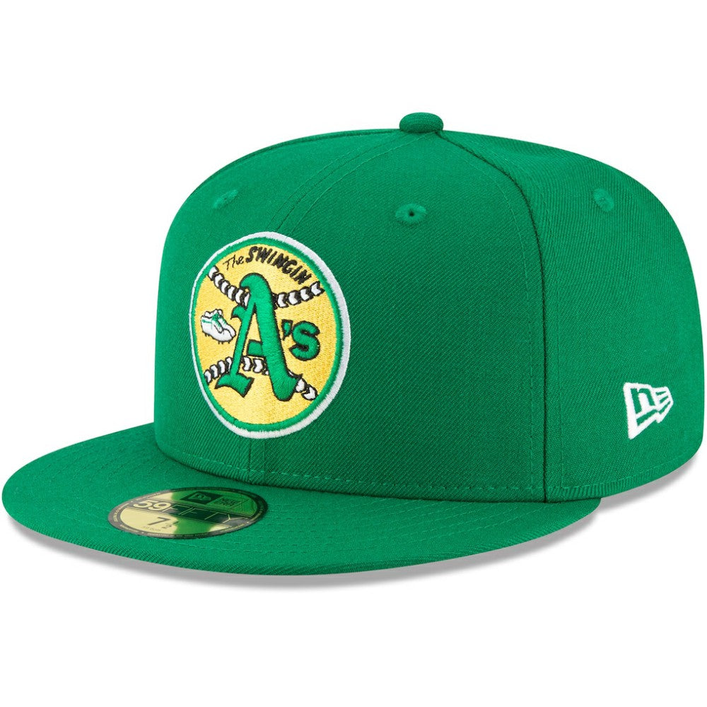 Athletics Cooperstown Collection Wool 59FIFTY Fitted Hat Green