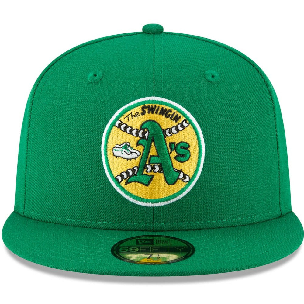 Athletics Cooperstown Collection Wool 59FIFTY Fitted Hat Green