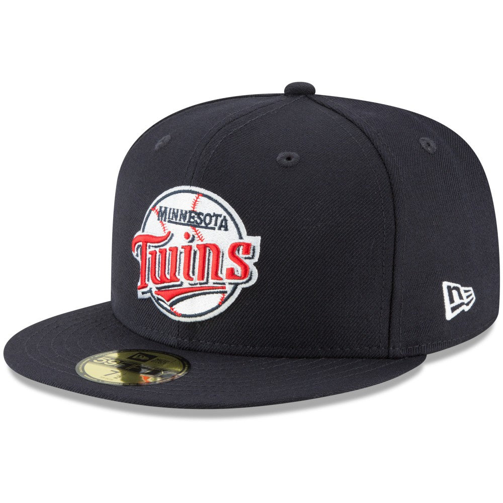 Minnesota Twins Cooperstown Collection Wool 59FIFTY Fitted Hat Navy