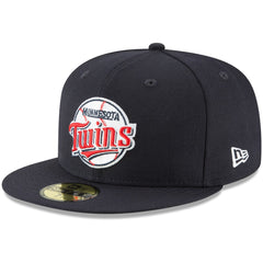 Minnesota Twins Cooperstown Collection Wool 59FIFTY Fitted Hat Navy