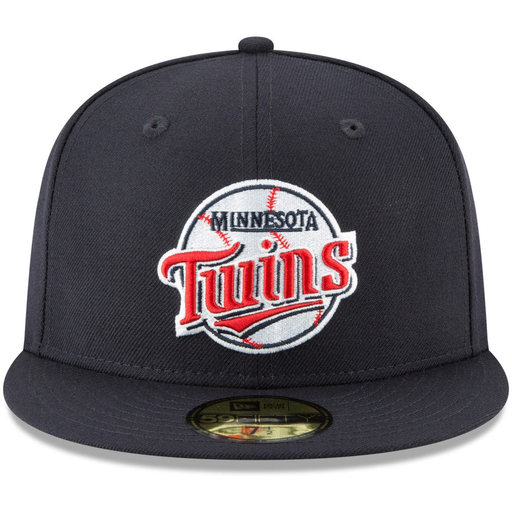Minnesota Twins Cooperstown Collection Wool 59FIFTY Fitted Hat Navy