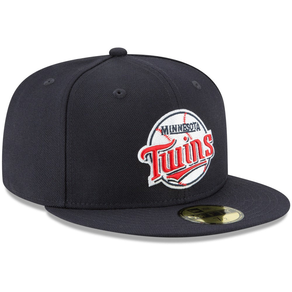 Minnesota Twins Cooperstown Collection Wool 59FIFTY Fitted Hat Navy
