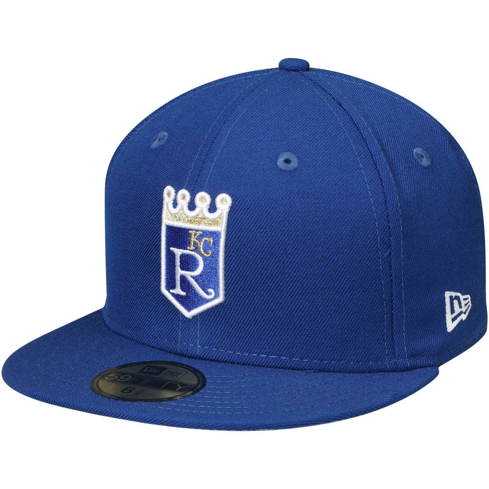 Kansas City Royals Cooperstown Collection Wool 59FIFTY Fitted Hat Royal
