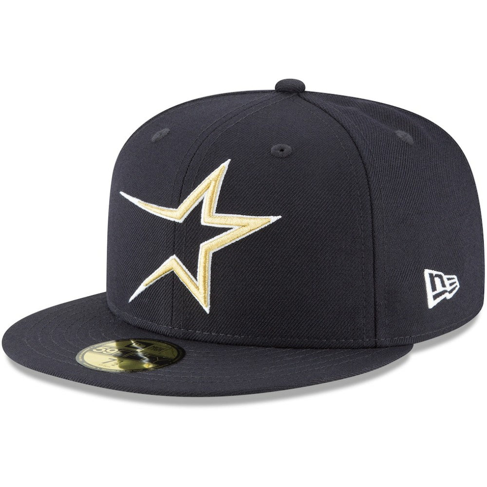 Houston Astros Cooperstown Collection Wool 59FIFTY Fitted Hat Navy