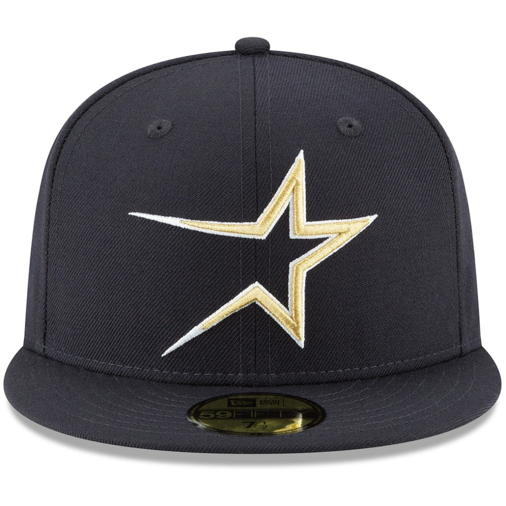 Houston Astros Cooperstown Collection Wool 59FIFTY Fitted Hat Navy