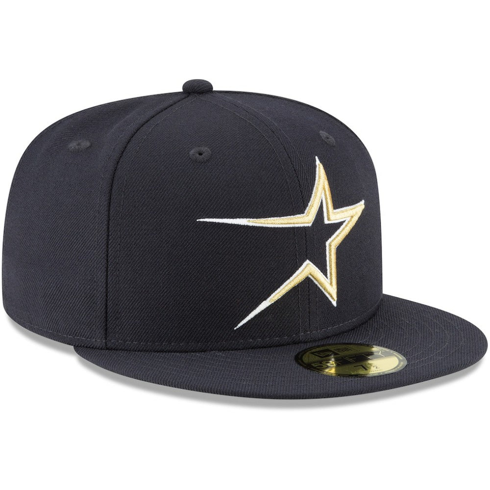 Houston Astros Cooperstown Collection Wool 59FIFTY Fitted Hat Navy