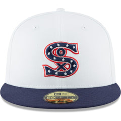 Chicago White Sox Cooperstown Collection Wool 59FIFTY Fitted Hat White