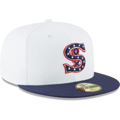Chicago White Sox Cooperstown Collection Wool 59FIFTY Fitted Hat White