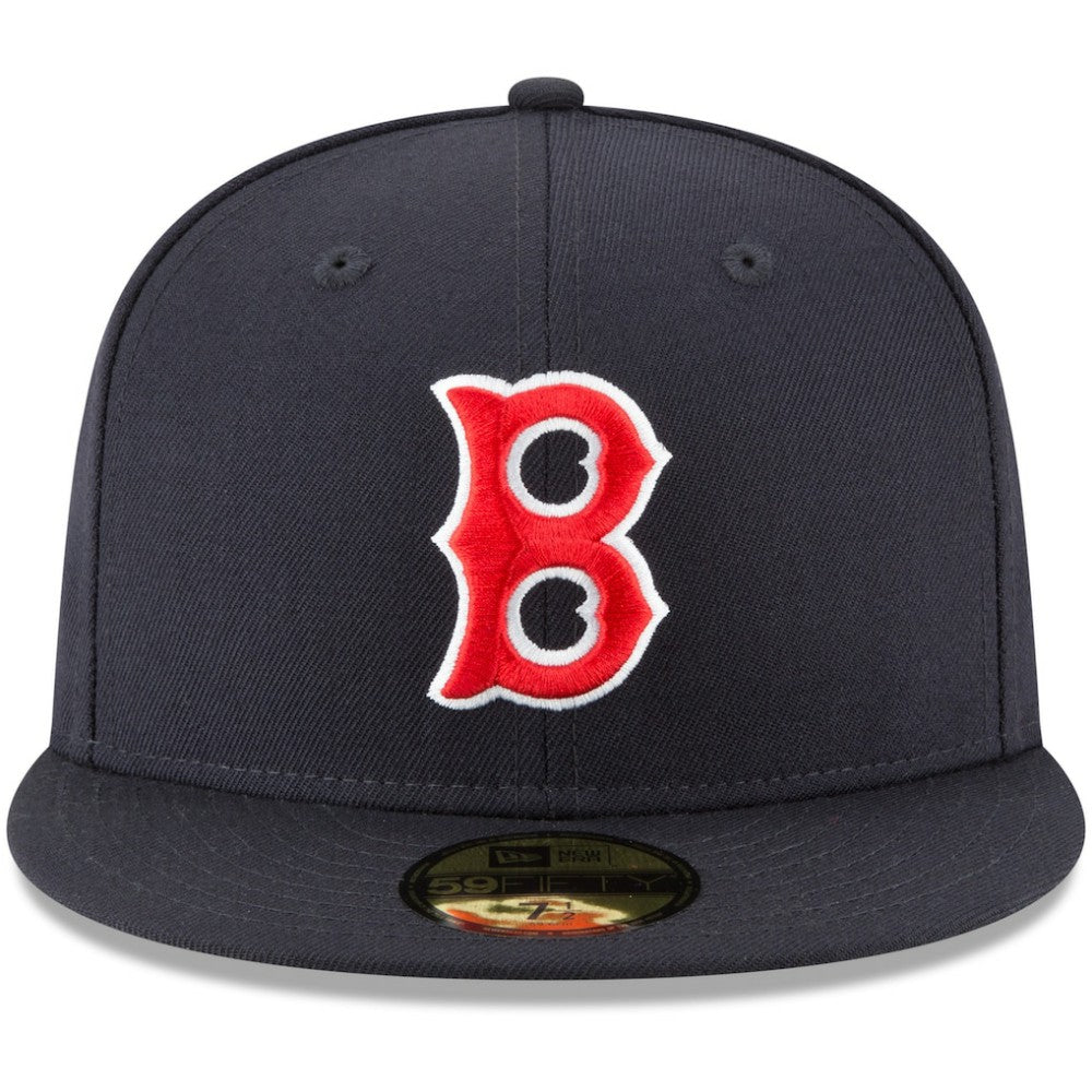 Boston Red Sox Cooperstown Collection Wool 59FIFTY Fitted Hat Navy
