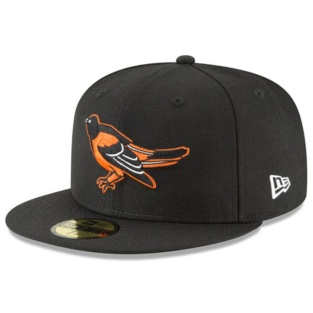 Baltimore Orioles Cooperstown Collection Wool 59FIFTY Fitted Hat Black