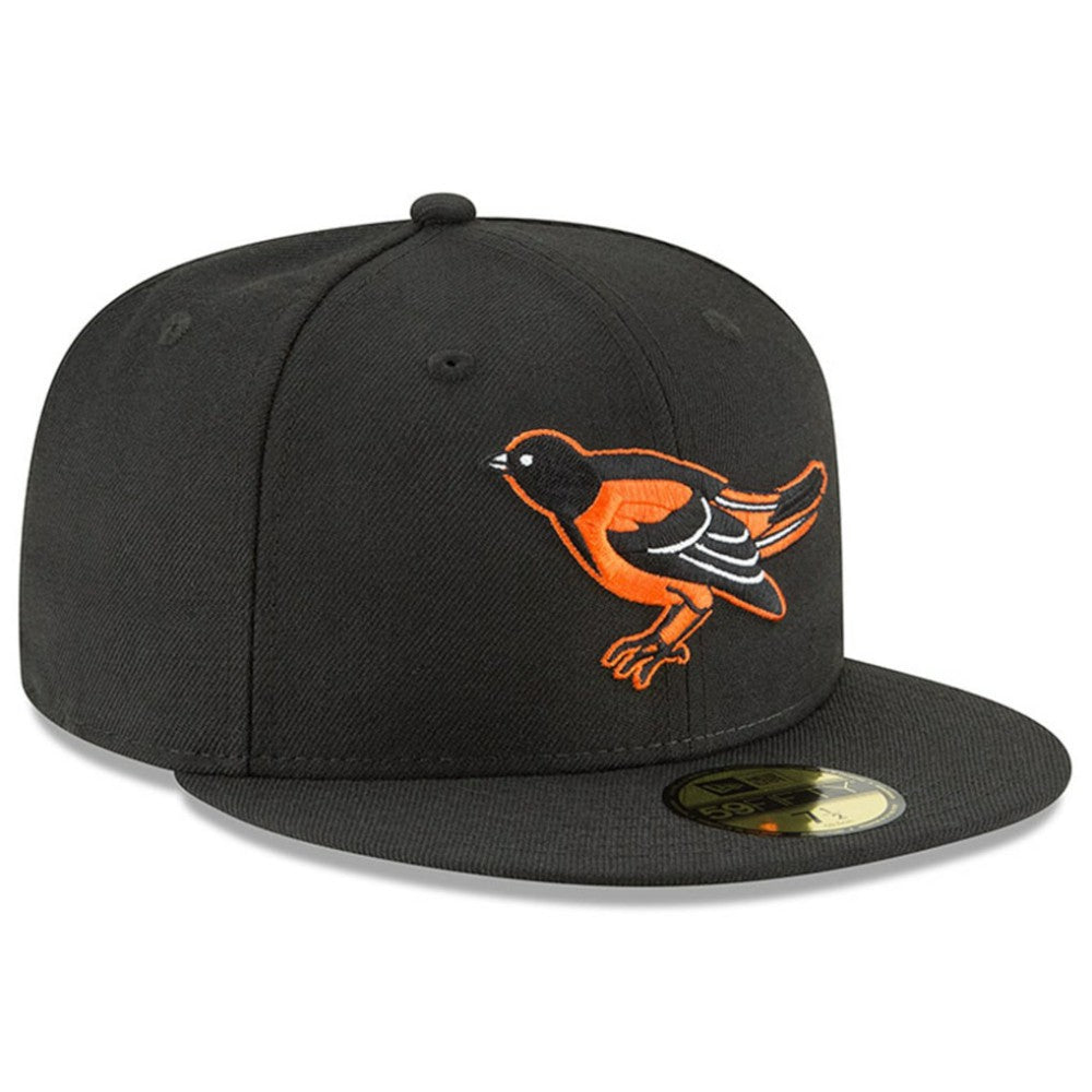 Baltimore Orioles Cooperstown Collection Wool 59FIFTY Fitted Hat Black