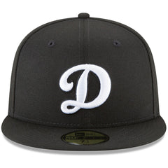 Los Angeles Dodgers 59FIFTY Fitted Hat Black