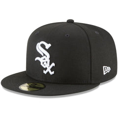 Chicago White Sox 59FIFTY Fitted Hat Black