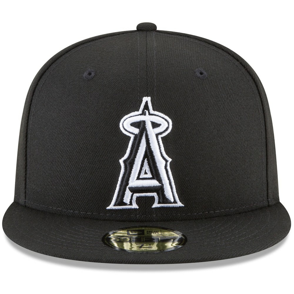 Los Angeles Angels 59FIFTY Fitted Hat Black