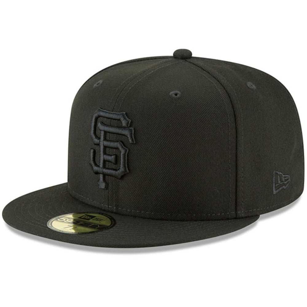 San Francisco Giants Primary Logo Basic 59FIFTY Fitted Hat Black