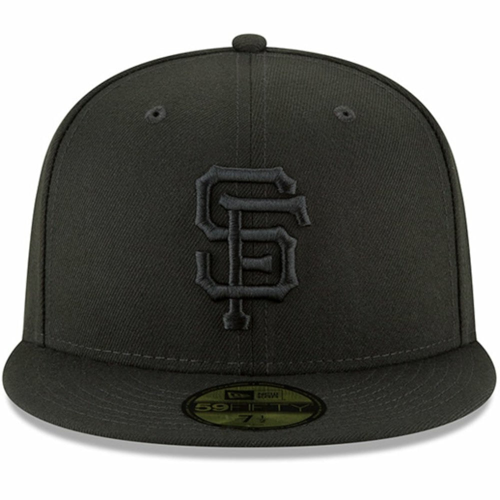 San Francisco Giants Primary Logo Basic 59FIFTY Fitted Hat Black