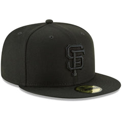 San Francisco Giants Primary Logo Basic 59FIFTY Fitted Hat Black