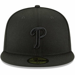 Philadelphia Phillies Primary Logo Basic 59FIFTY Fitted Hat Black