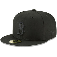 Boston Red Sox Primary Logo Basic 59FIFTY Fitted Hat Black