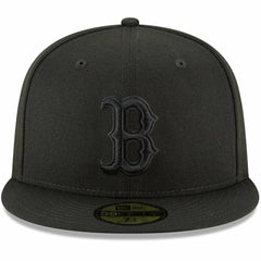 Boston Red Sox Primary Logo Basic 59FIFTY Fitted Hat Black