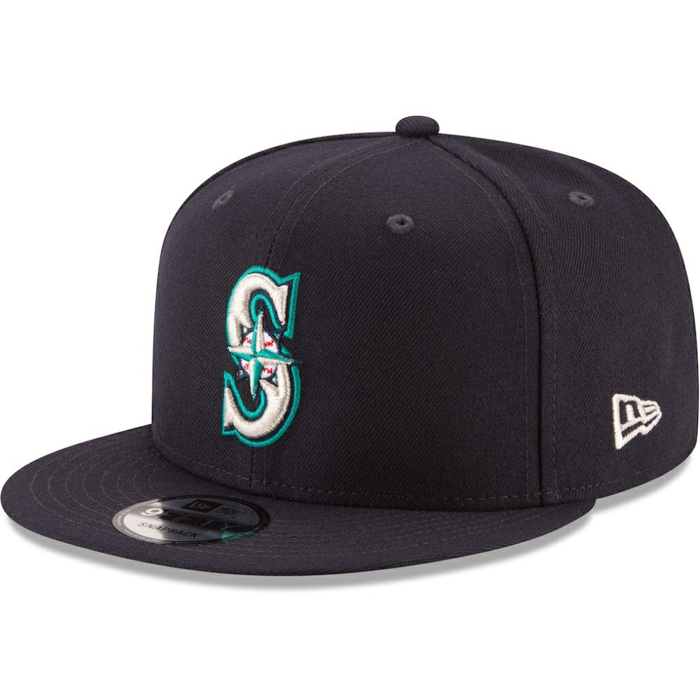 Seattle Mariners Team Color 9FIFTY Snapback Hat Navy