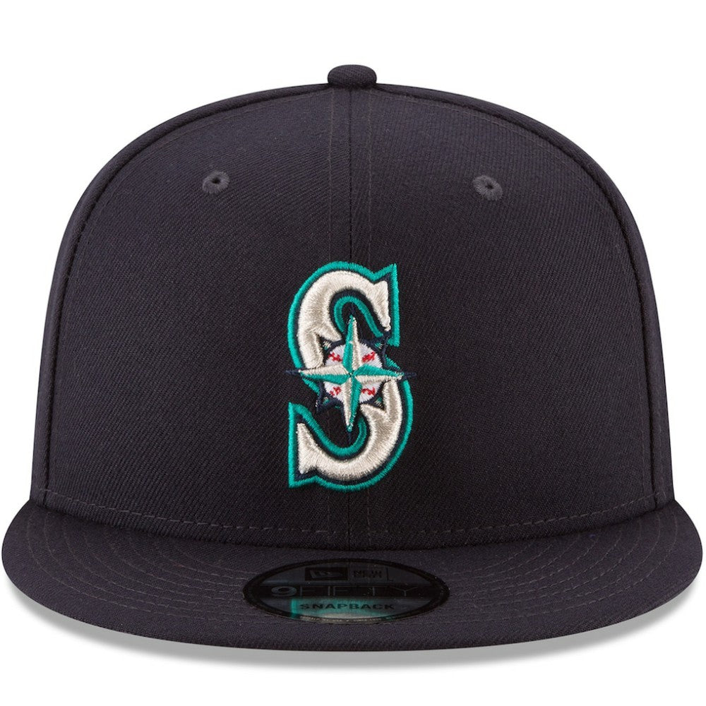 Seattle Mariners Team Color 9FIFTY Snapback Hat Navy