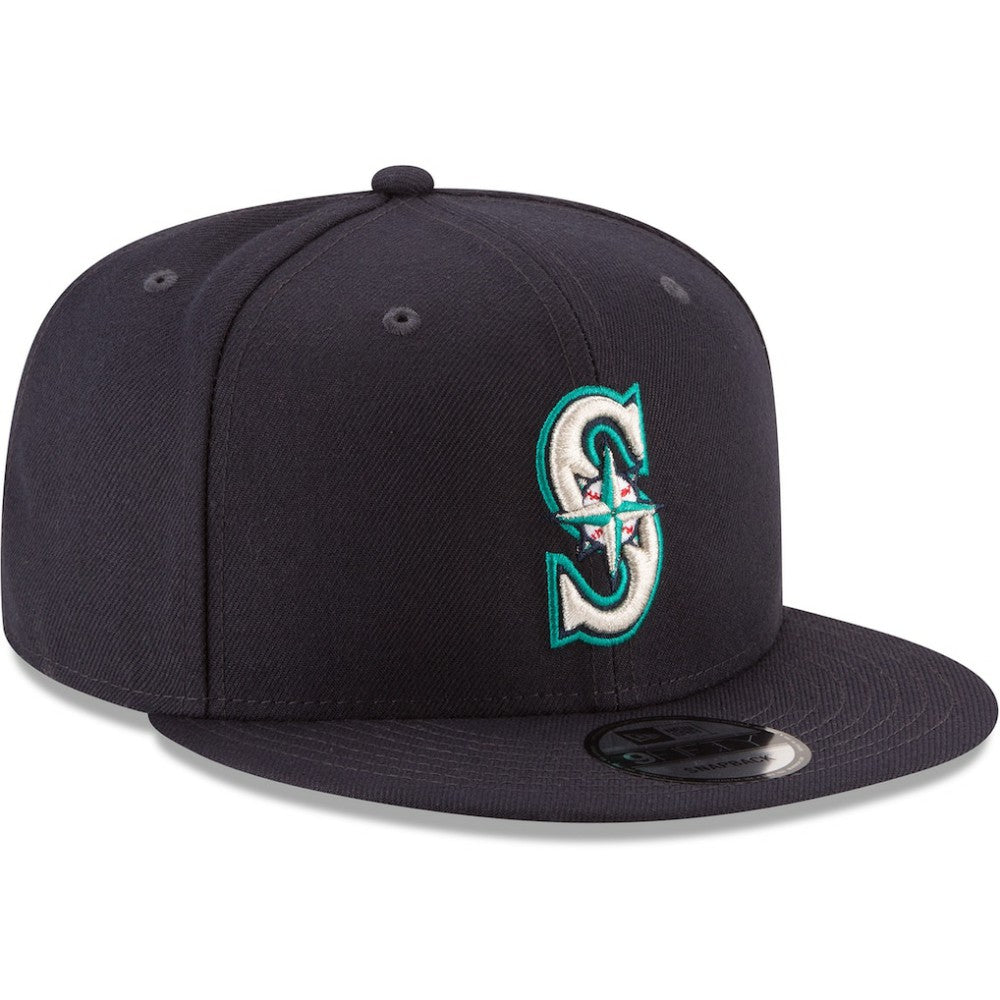 Seattle Mariners Team Color 9FIFTY Snapback Hat Navy