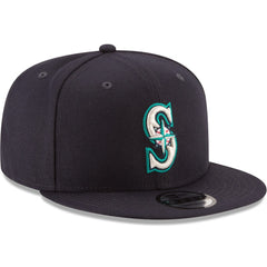Seattle Mariners Team Color 9FIFTY Snapback Hat Navy