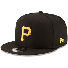 Pittsburgh Pirates Team Color 9FIFTY Snapback Hat Black