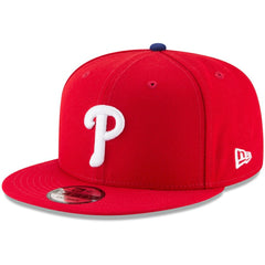 Philadelphia Phillies Team Color 9FIFTY Snapback Hat Red