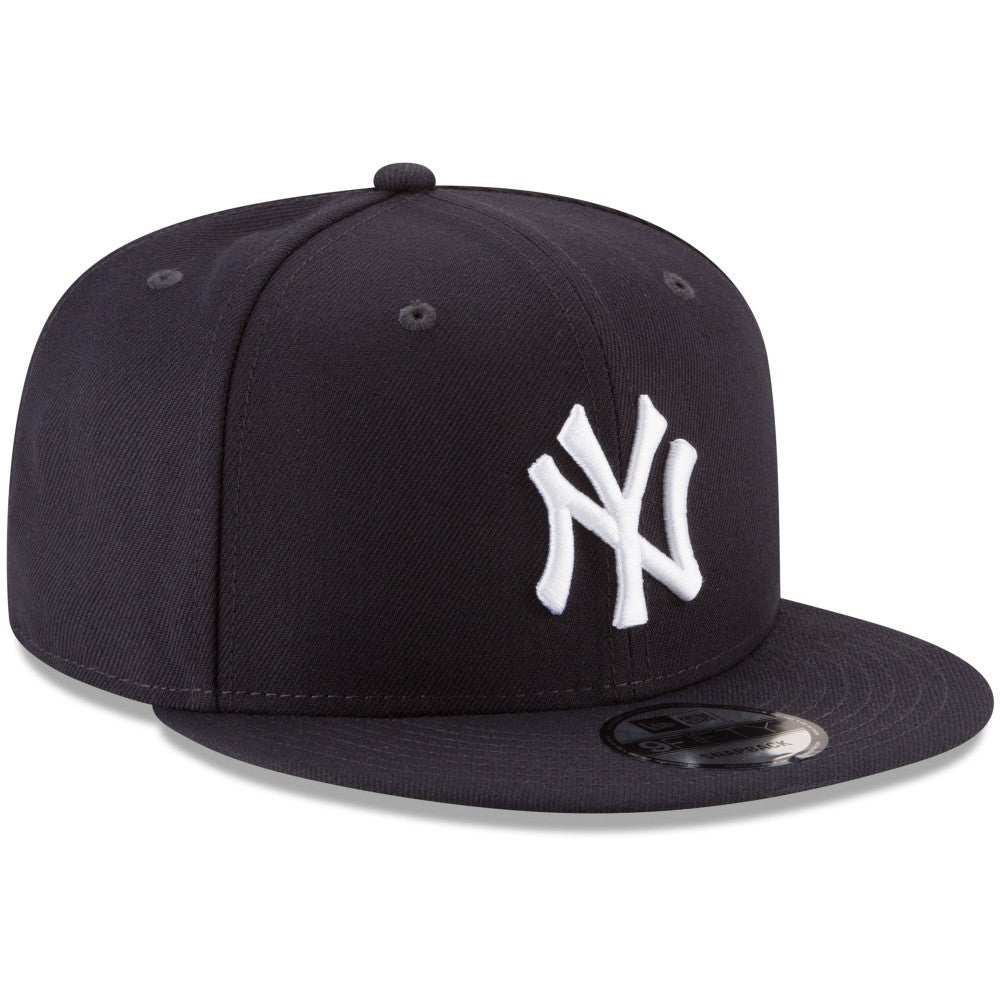 New York Yankees Team Color 9FIFTY Snapback Hat Navy