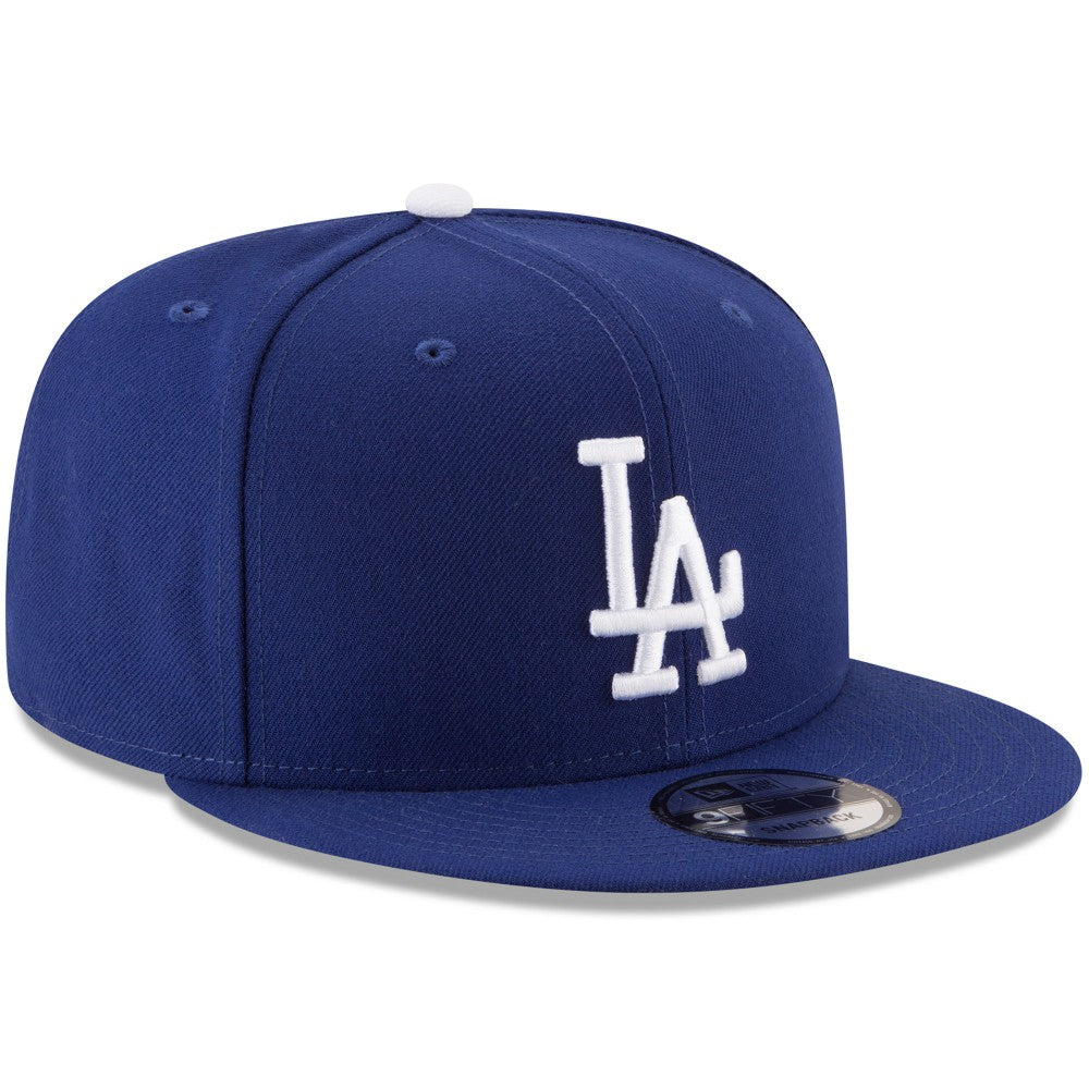 Los Angeles Dodgers Team Color 9FIFTY Snapback Hat Navy