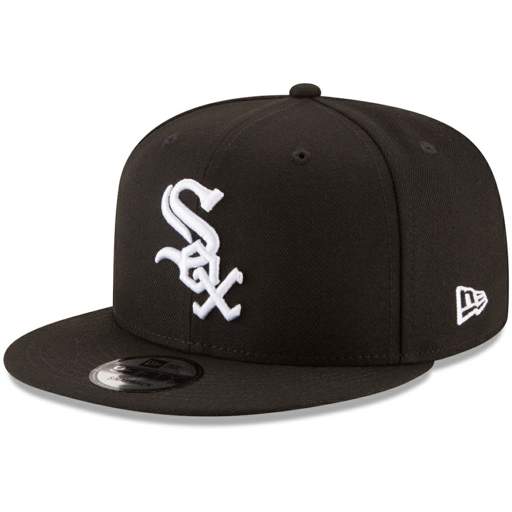 Chicago White Sox Team Color 9FIFTY Snapback Hat Black