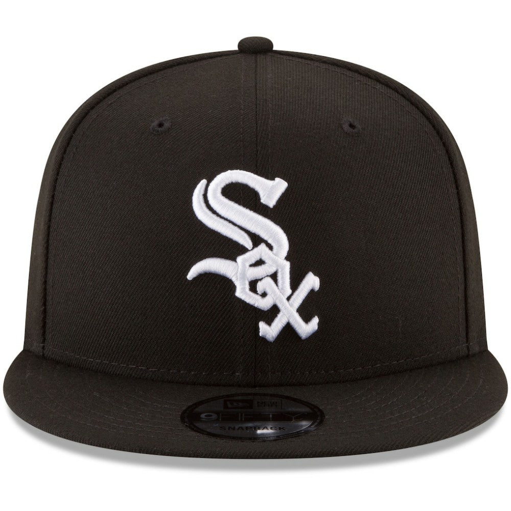 Chicago White Sox Team Color 9FIFTY Snapback Hat Black