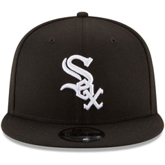 Chicago White Sox Team Color 9FIFTY Snapback Hat Black