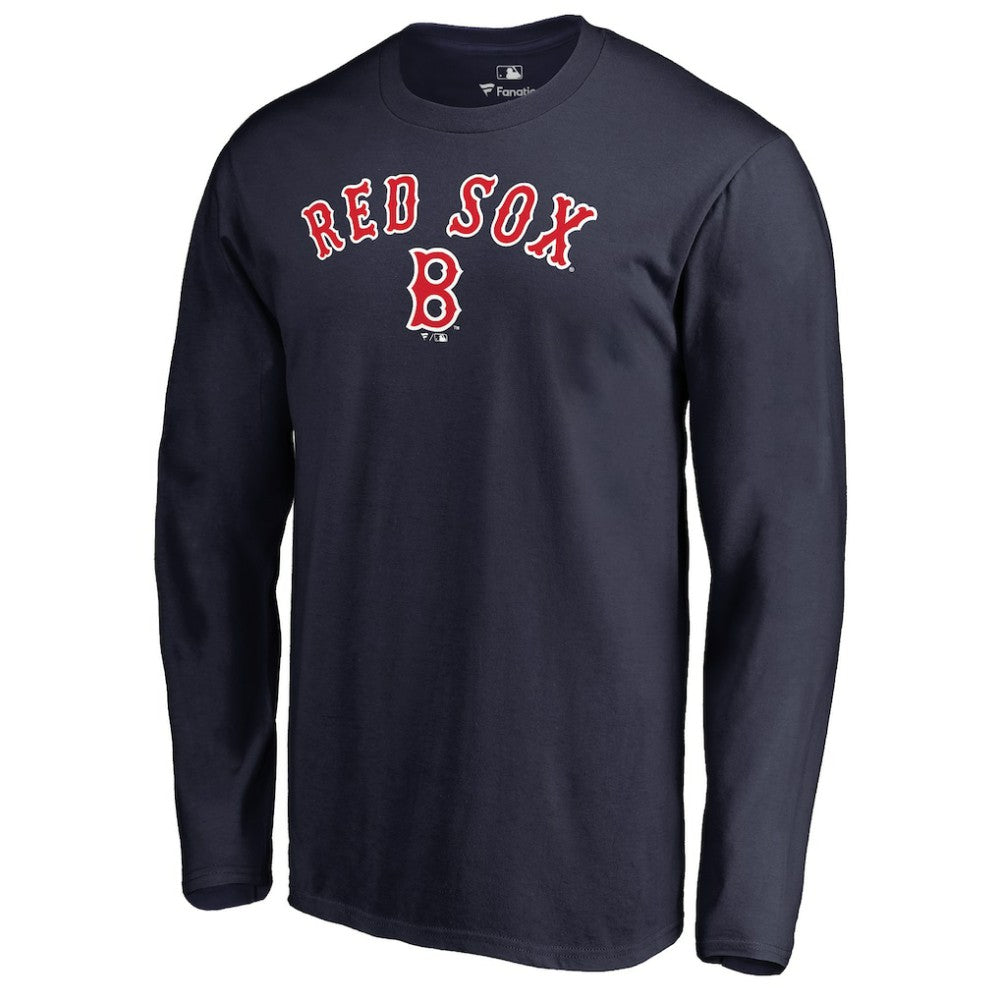 Boston Red Sox Cooperstown Collection Wahconah Long Sleeve T-Shirt Navy