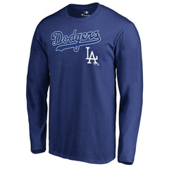 Los Angeles Dodgers Cooperstown Collection Wahconah Long Sleeve T-Shirt Royal