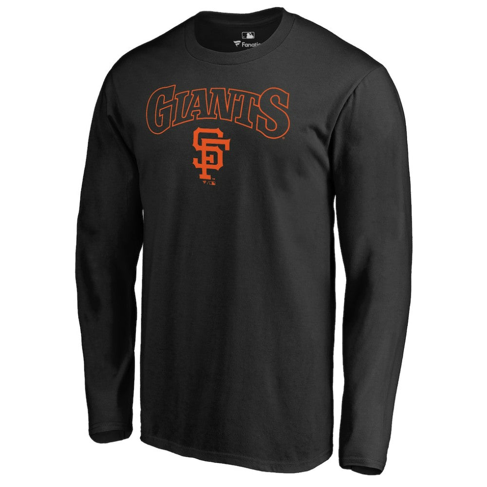 San Francisco Giants Cooperstown Collection Wahconah Long Sleeve T-Shirt Black