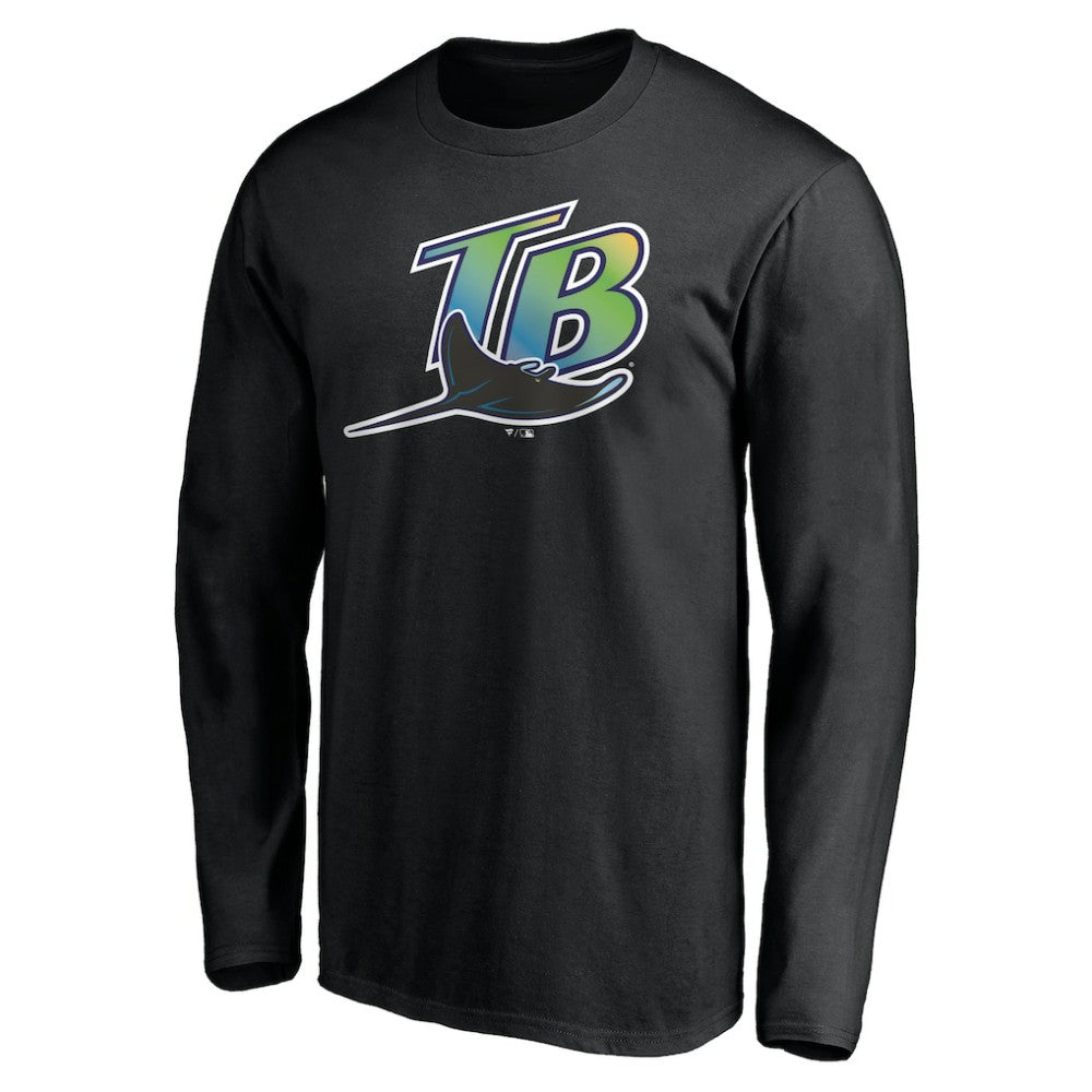Tampa Bay Rays Cooperstown Collection Wahconah Long Sleeve T-Shirt Black