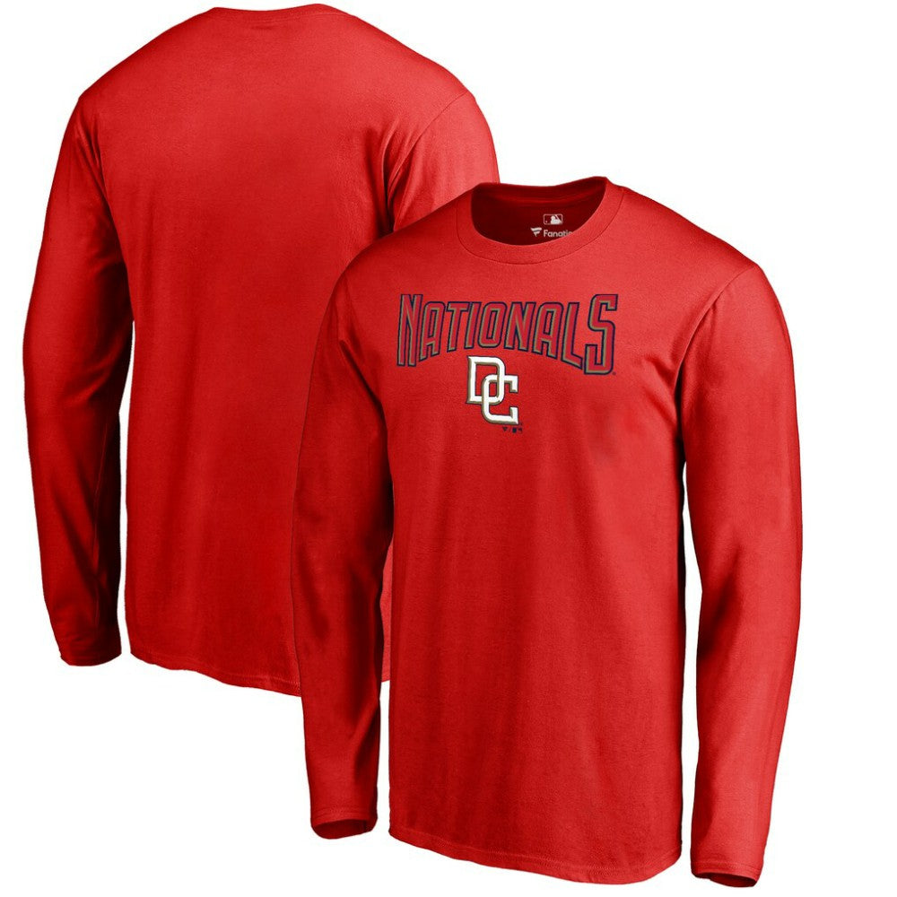Washington Nationals Cooperstown Collection Wahconah Long Sleeve T-Shirt Red
