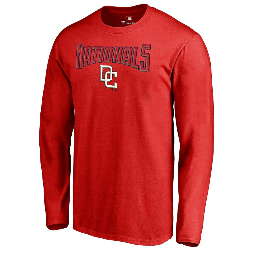 Washington Nationals Cooperstown Collection Wahconah Long Sleeve T-Shirt Red