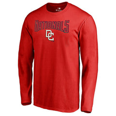 Washington Nationals Cooperstown Collection Wahconah Long Sleeve T-Shirt Red