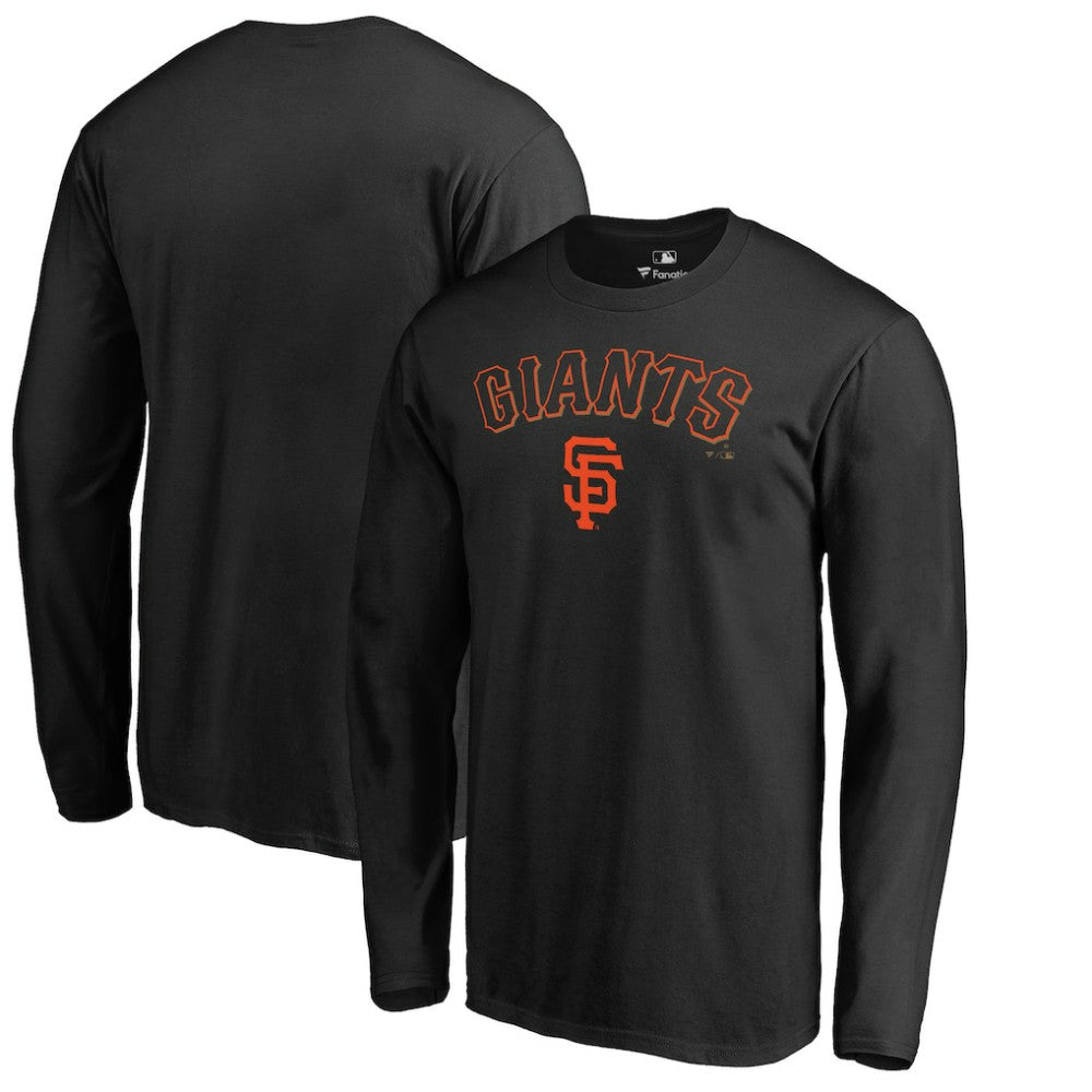 San Francisco Giants Team Lockup Long Sleeve T-Shirt Black
