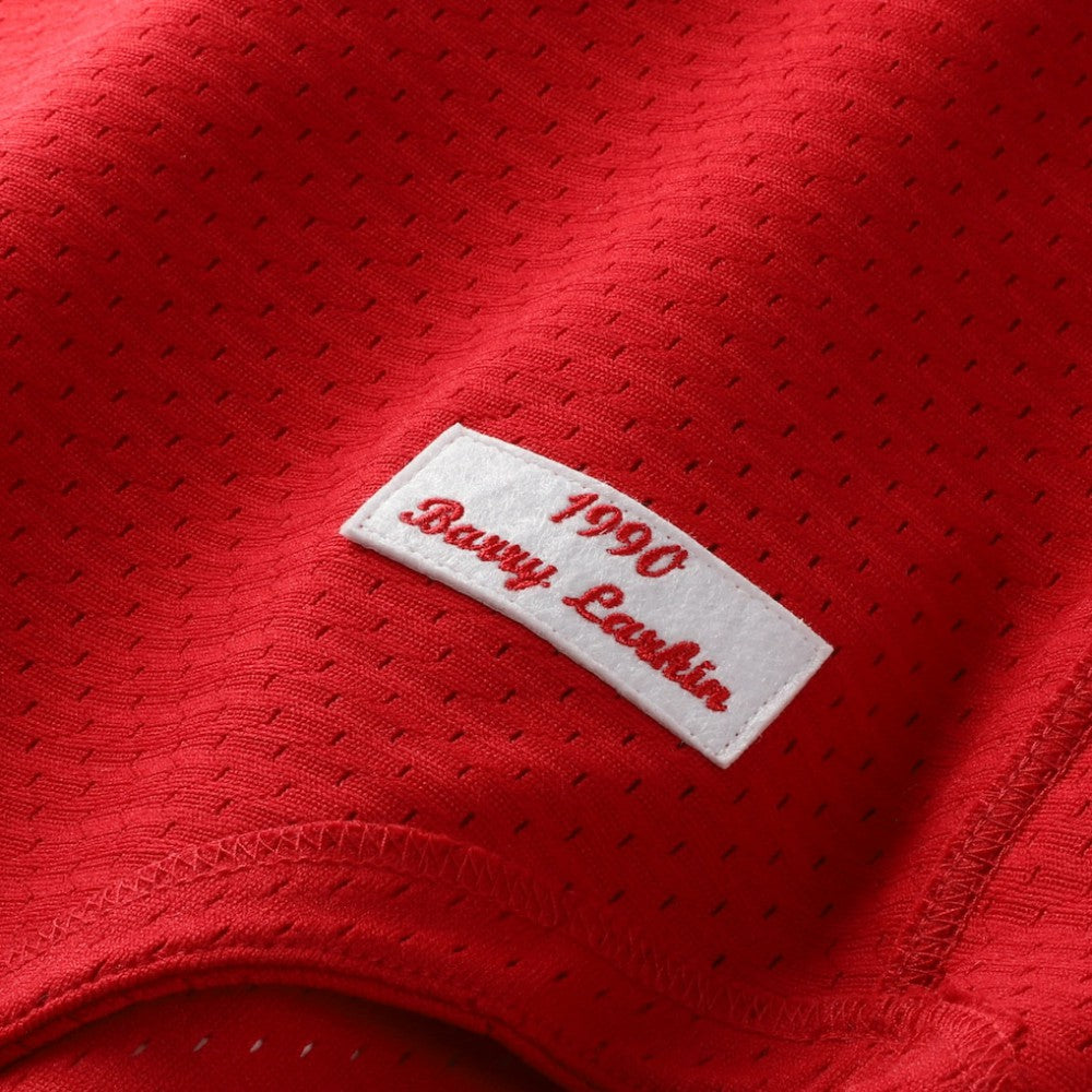 Barry Larkin Cincinnati Reds Authentic Batting Practice Jersey Red