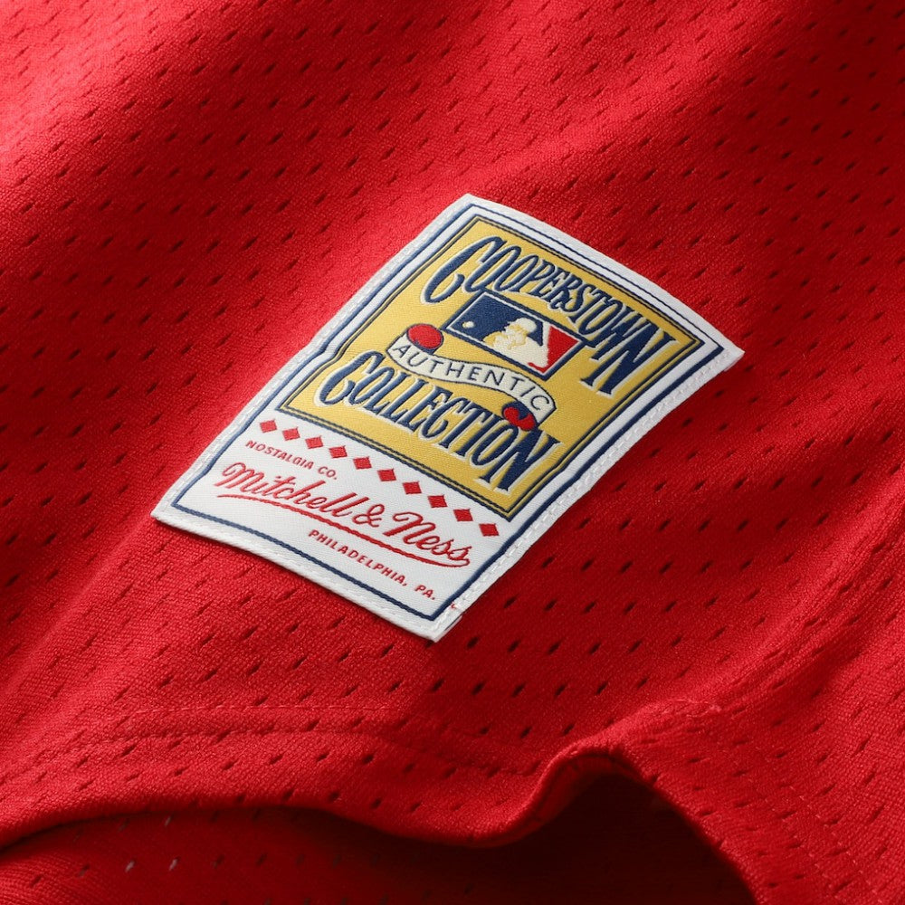 Barry Larkin Cincinnati Reds Authentic Batting Practice Jersey Red
