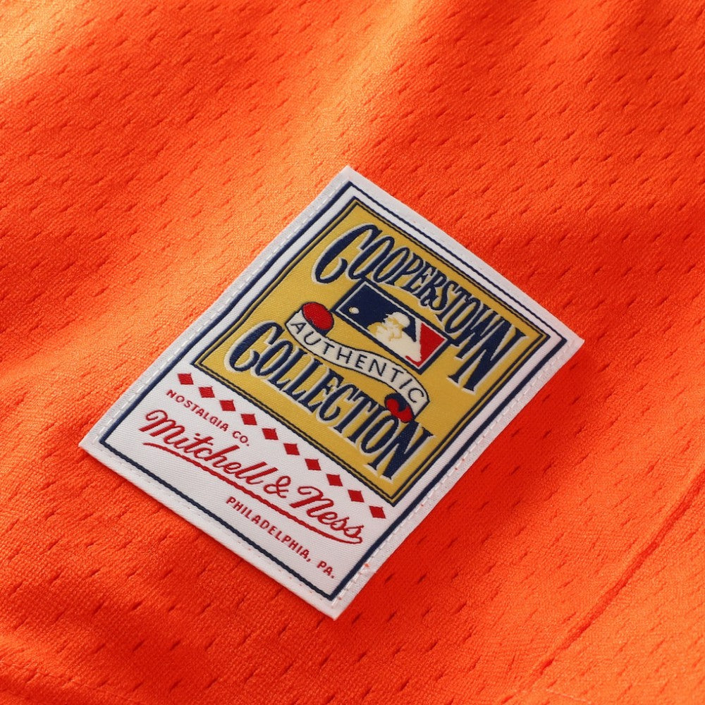 Kirk Gibson Detroit Tigers Cooperstown Collection Mesh Batting Practice Button-Up Jersey Orange