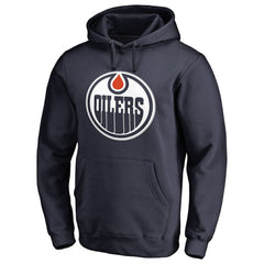 Connor McDavid Edmonton Oilers Backer Name & Number Pullover Hoodie - Navy Hoodies