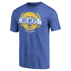 Milwaukee Brewers Hometown Collection Barrel Men T-Shirt Royal
