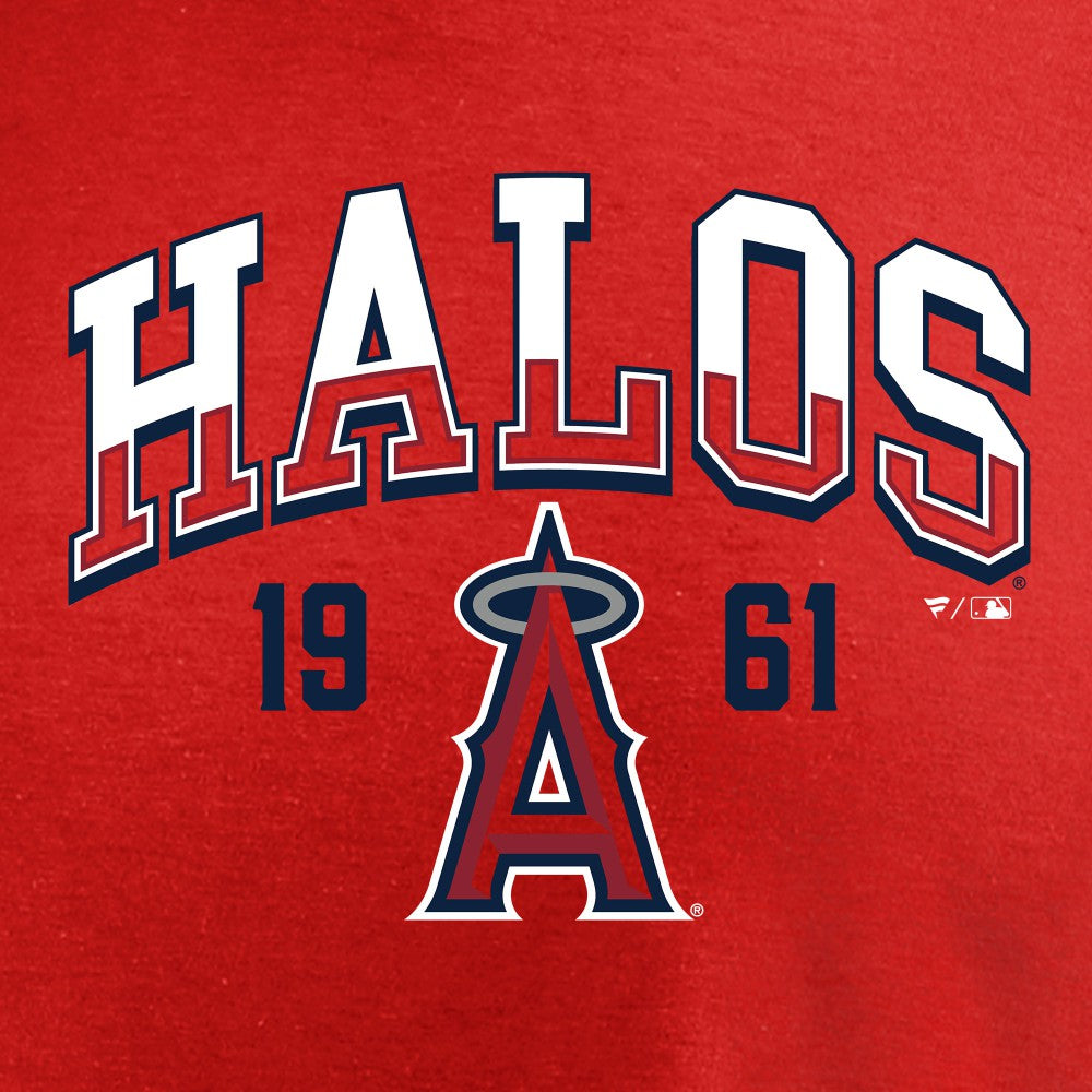 Los Angeles Angels Hometown Collection Halos T-Shirt Red